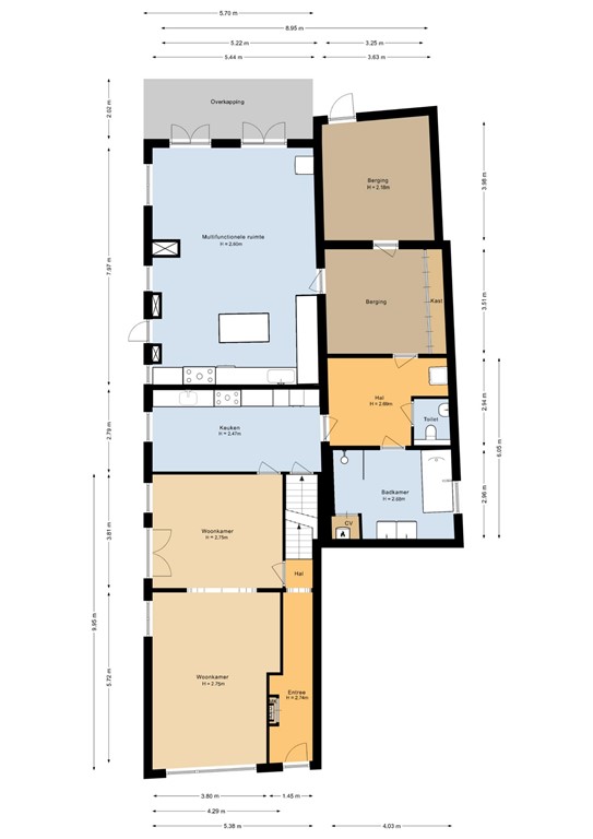 mediumsize floorplan